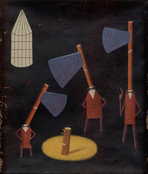 Bout de bois : texte pour marionnettes, Les Haches, 2005 