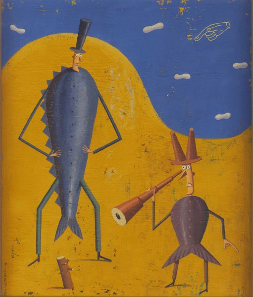 Bout de bois : texte pour marionnettes, Les poissons, 2005 