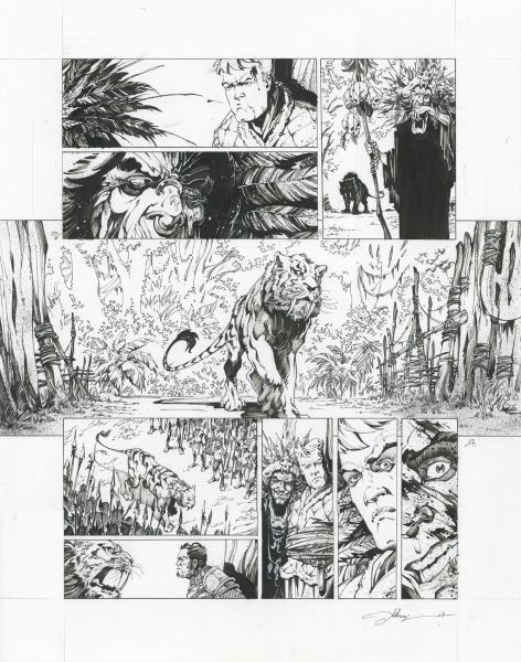 Conan le Cimm&eacute;rien - Au-del&agrave; de la rivi&egrave;re noire, planche 17