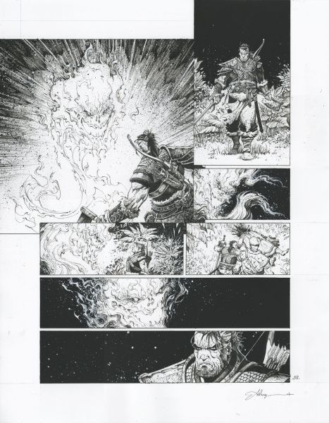 Conan le Cimm&eacute;rien - Au-del&agrave; de la rivi&egrave;re noire, planche 38