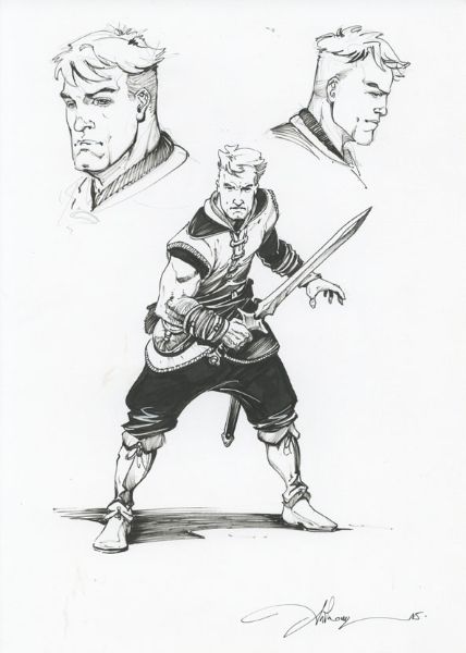 Conan le Cimm&eacute;rien - Au-del&agrave; de la rivi&egrave;re noire, Recherche de personnage Balthus 01