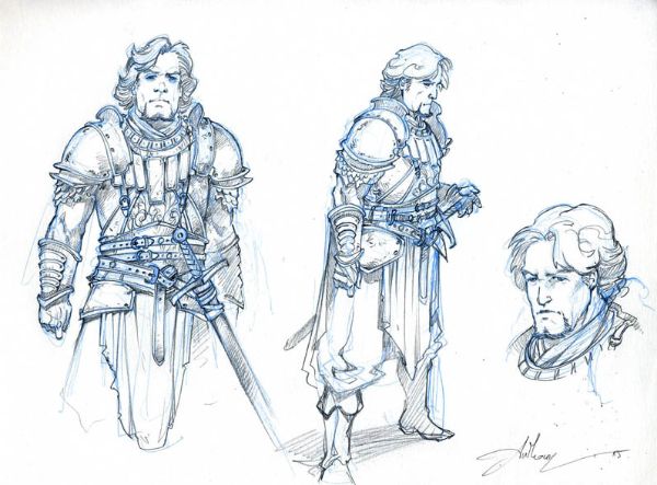 Conan le Cimm&eacute;rien - Au-del&agrave; de la rivi&egrave;re noire, Recherche de personnage Capitaine Valannus