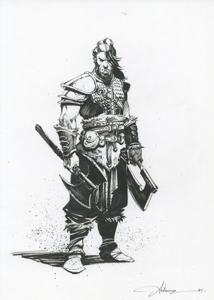 Conan le Cimm&eacute;rien - Au-del&agrave; de la rivi&egrave;re noire, Recherche de personnage Conan 02