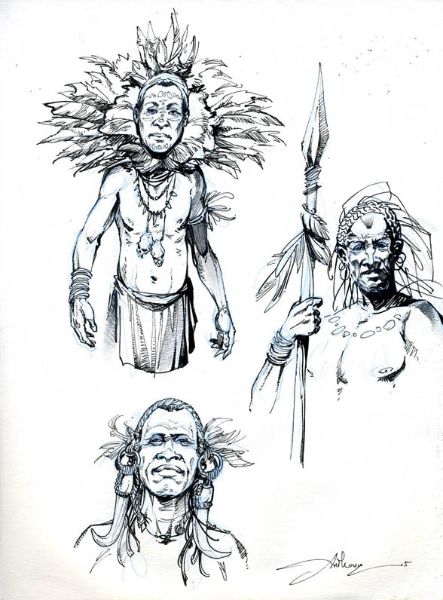 Conan le Cimm&eacute;rien - Au-del&agrave; de la rivi&egrave;re noire, Recherche de personnages PIctes 02