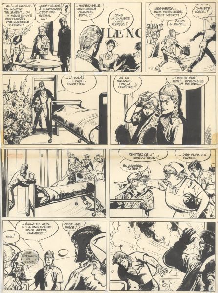 Valhardi, tome 1 : Jean Valhardi contre le soleil noir, planche 5, 1956
