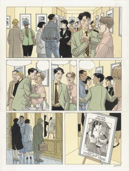 Apr&egrave;s la pluie, planche 1