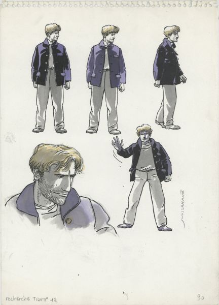 Illustration, Recherche Tramp 12