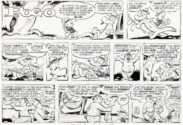 Pogo Sunday Page du 5 Septembre 1965