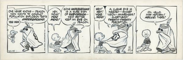 Pogo, Daily strip du 19 octobre 1961