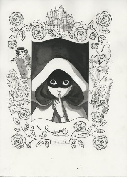 De cape et de mots, illustration