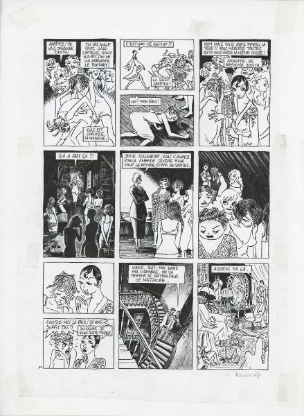Miss Pas Touche, Tome 1 "La Vierge du bordel", planche 37