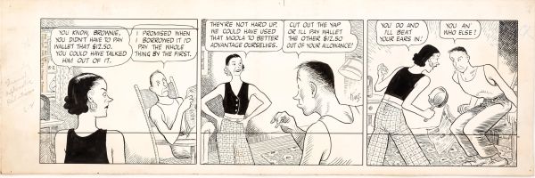 Gasoline Alley Strip du 2 Aout 1945