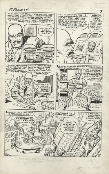 Fantastic Four #34, "A House Divided", planche 5