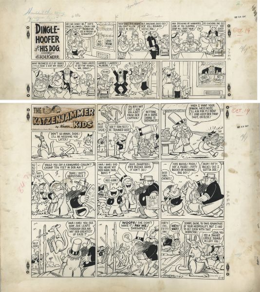 The Katzenjamer kids, 19/10/1947