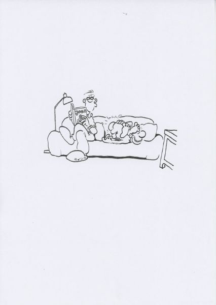 Couverture noir et blanc de Conrad et Paul