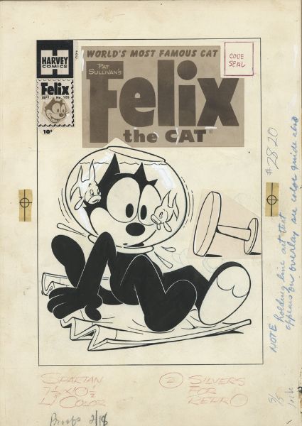 Felix the cat, #105, 1959