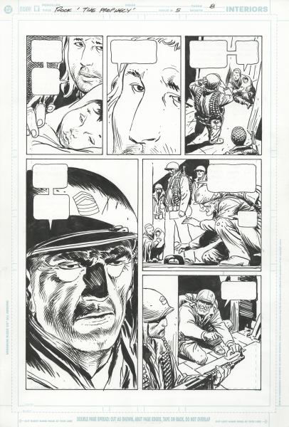 Sgt. Rock: The Prophecy, issue 5, planche 8, 2006