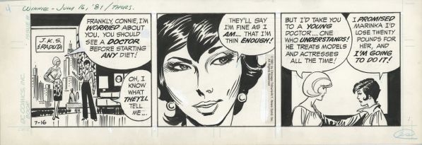 Winnie Winkle, Strip du 16 juillet 1981