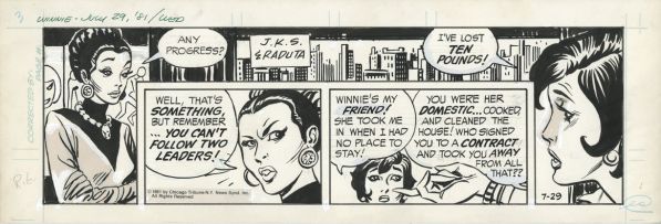Winnie Winkle, Strip du 29 juillet 1981