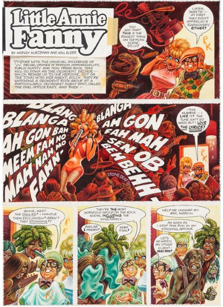 Little Annie Fanny, juin 1974, page 1