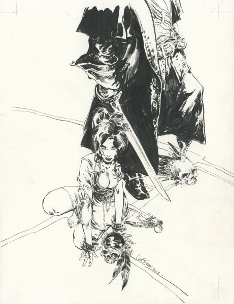 Illustration de Long John Silver