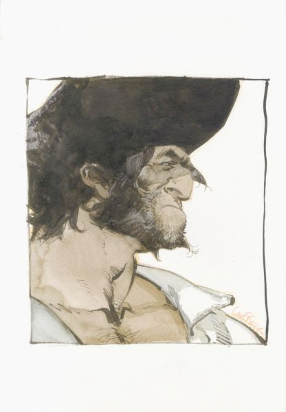 Illustration de Long John Silver