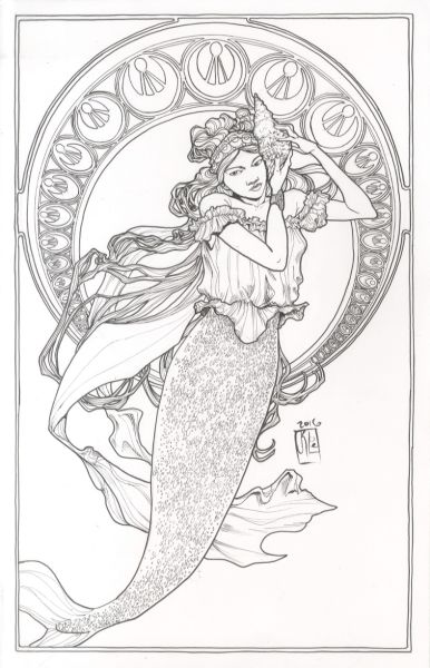 Illustration, Femme 03