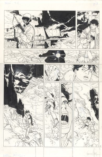 N&eacute;v&eacute;, Tome 1, Bleu regard, Planche 31, 1991