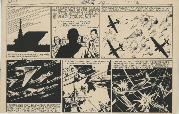 Guerre &agrave; la terre, planche 56 HAUT