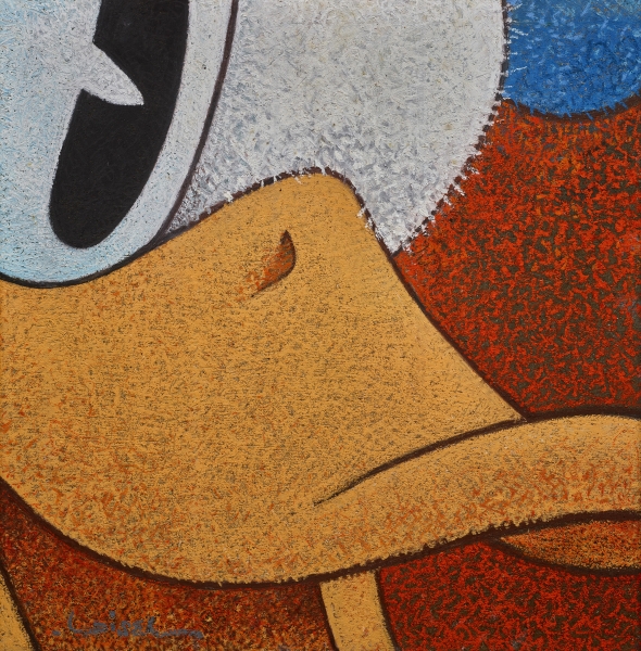 Donald Duck, hommage &agrave; Walt Disney, Donald, pastel 2