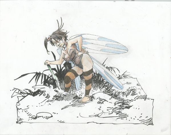 Peter Pan, illustration F&eacute;e Clochette 2