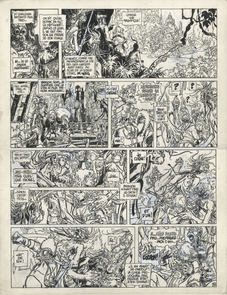 La Qu&ecirc;te de l'Oiseau du Temps, tome 1, planche 30