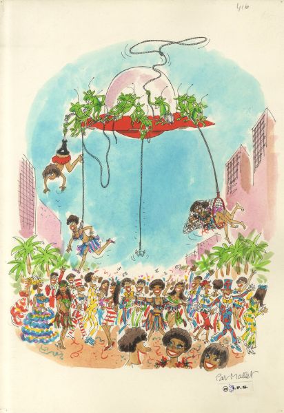 Les petits hommes verts, Illustration I-019