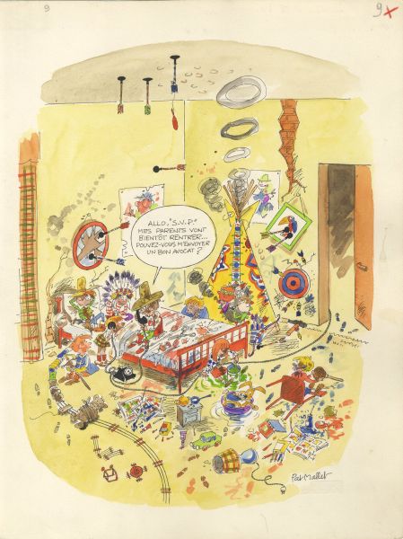 Far West dans la chambre