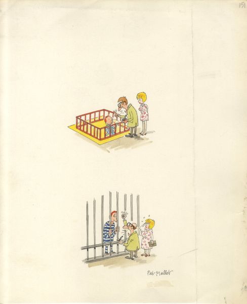 Illustration N°026, Les barreaux