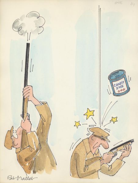 La chasse au confit d'oie