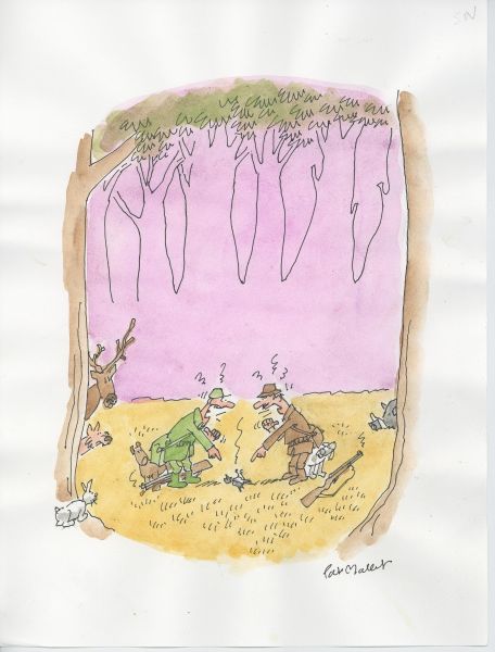 Dispute de chasseurs