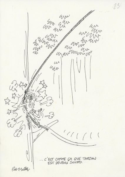 C'est comme ça que Tarzan est devenu sourd