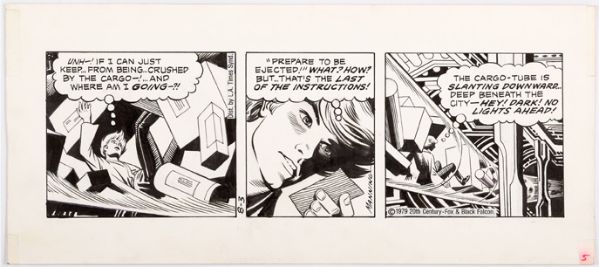 Star Wars , Daily strip du 03 août 1979