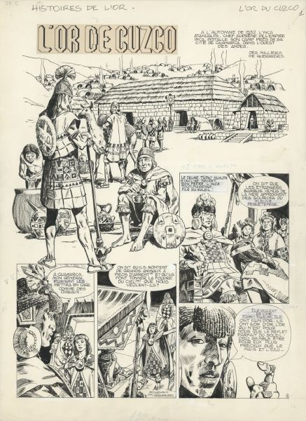 Histoire du Far West, La Ruée vers l'or, L'or de Cuzco (histoire complète)