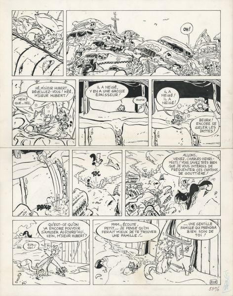 Planche de Billy the Cat