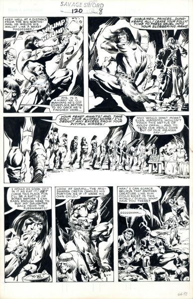 Savage Sword of Conan, N&deg; 120, 