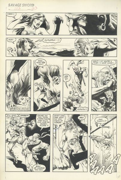 Savage Sword of Conan, issue 103, page 23