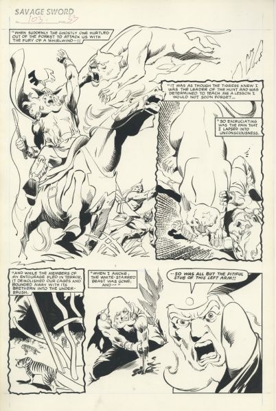 Savage Sword of Conan, issue 103, page 33