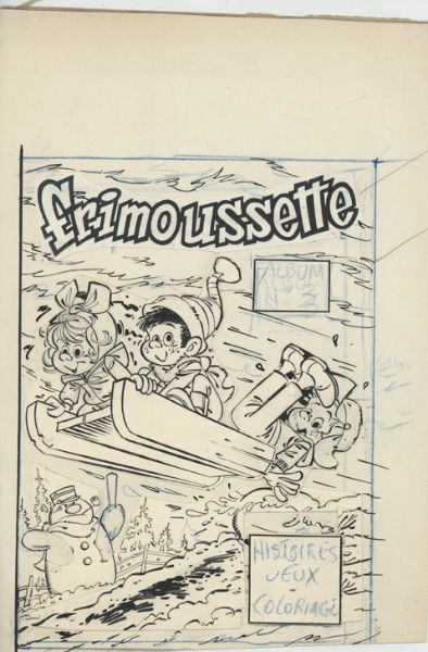 Frimoussette, Couverture