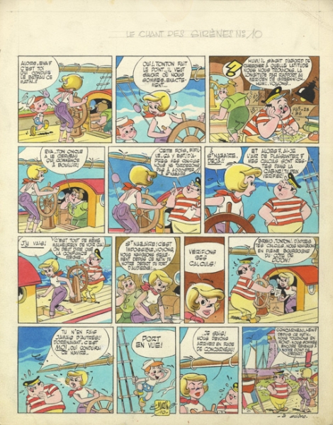 Eva, Le Chant des sirènes, planche 10