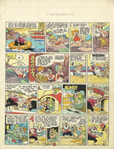 Eva, Le Chant des sir&egrave;nes, planche 16