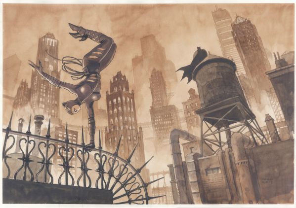 Batman: The Dark Prince Charming, tome 2, double planche 28-29