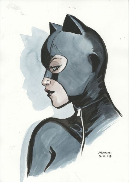 Batman: The Dark Prince Charming, Catwoman en buste de profil