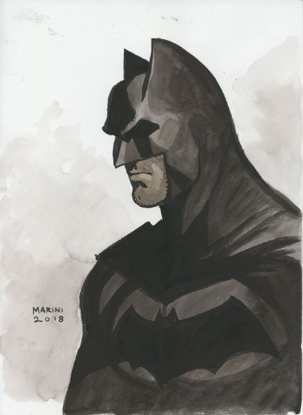 Batman: The Dark Prince Charming, Batman en buste 